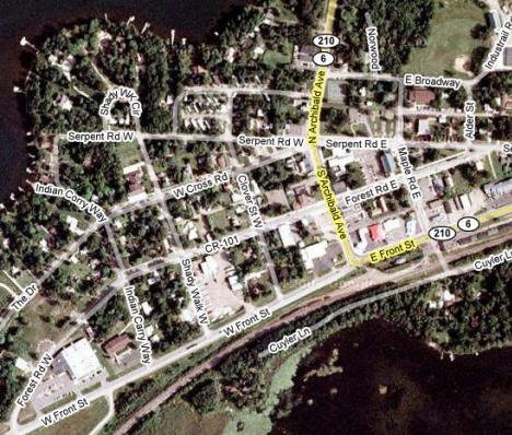 Aerial Photo of Deerwood Minnesota