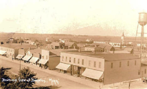 Birds Eye View of Donnelly Minnesota, 1912