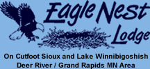 Minnesota's family resort on Cutfoot Sioux and Lake Winnie - Eagle Nest Lodge