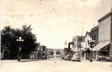 Street scene, Ely Minnesota, 1947