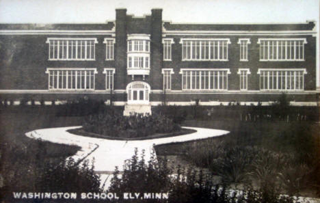 Washington School, Ely Minnesota, 1920's