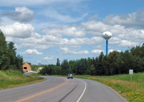 Entering Ely Minnesota from the west, 2005