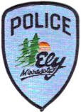 Ely Minnesota Police Department Patch
