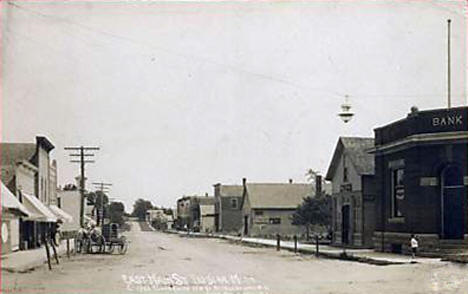 East Main Street, Elysian Minnesota, 1910