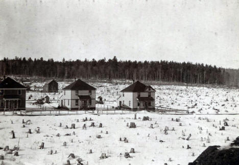 View of Eveleth Minnesota, 1900