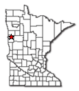 Location of Felton MN