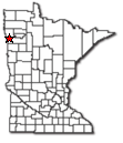 Location of Fisher Minnesota