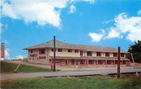 Forest Manor Motel, Forest Lake Minnesota, 1960's?