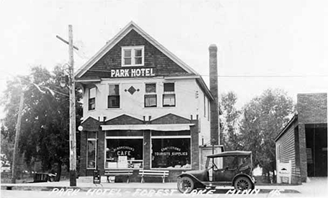 Park Hotel, Forest Lake Minnesota, 1920