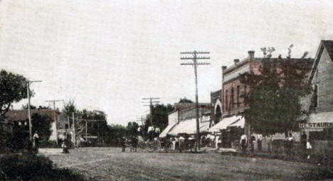Main Street, Forest Lake Minnesota, 1907