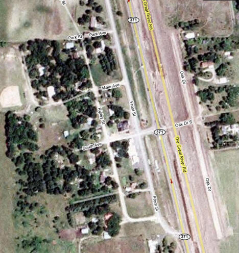 Aerial Photo of Fort Ripley Minnesota