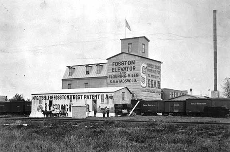 S. S. Stadsvold Flour Mill, Fosston Minnesota, 1919