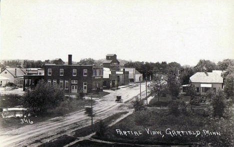 Partial view, Garfield Minnesota, 1910's?