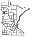 Location of Gary Minnesota