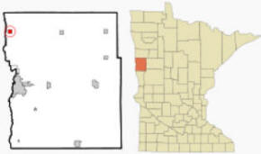 Location of Georgetown, Minnesota