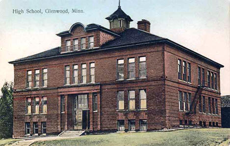 Glenwood High School, Glenwood Minnesota, 1910
