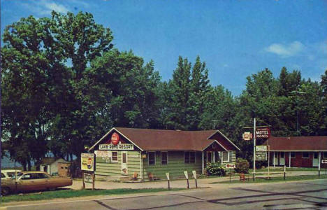 Lake Reno Resort, Glenwood Minnesota, 1960's