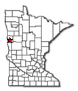 Location of Glyndon MN