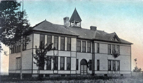 High School, Grand Meadow Minnesota, 1908