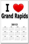I Love Grand Rapids Calendar