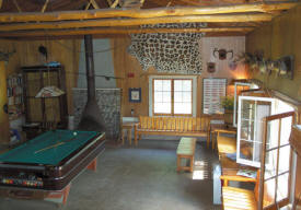 Lodge at Gus' Place Resort on Ball Club Lake near Deer River Minnesota