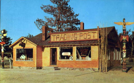 Hi-Way Trading Post, Hackensack Minnesota, 1960's