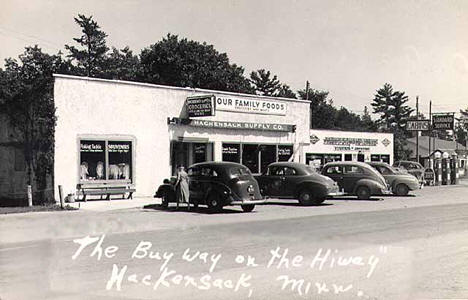 Hackensack Supply Company, Hackensack Minnesota, 1950
