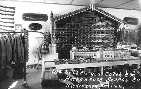 Interior, Hackensack Supply Company, Hackensack Minnesota, 1950