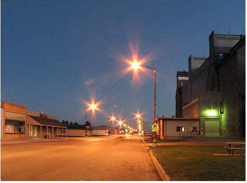 View of Hallock Minnesota, 2006