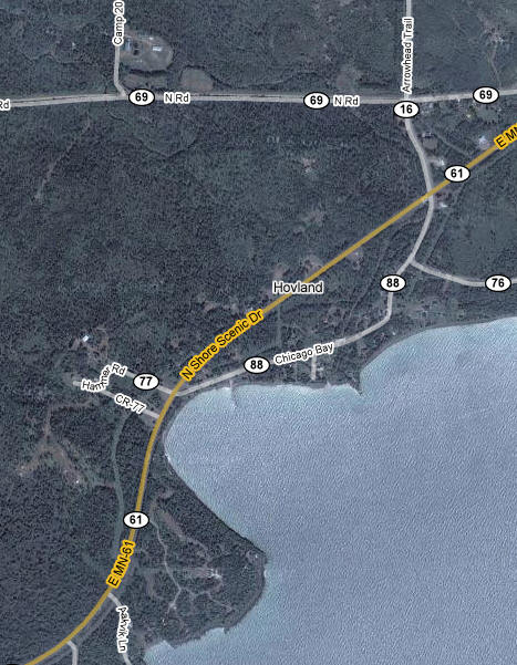 Aerial Photo of Hovland Minnesota
