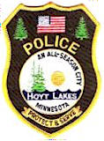 Hoyt Lakes Minnesota Police Patch