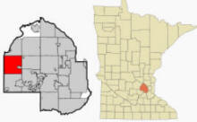 Location of Independence Minnesota