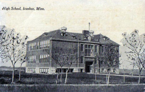 High School, Ivanhoe Minnesota, 1910