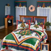 Winter Splendor Light-up Cotton Quilt and Accessories