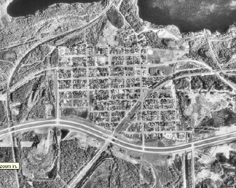 Aerial Photo of Keewatin Minnesota