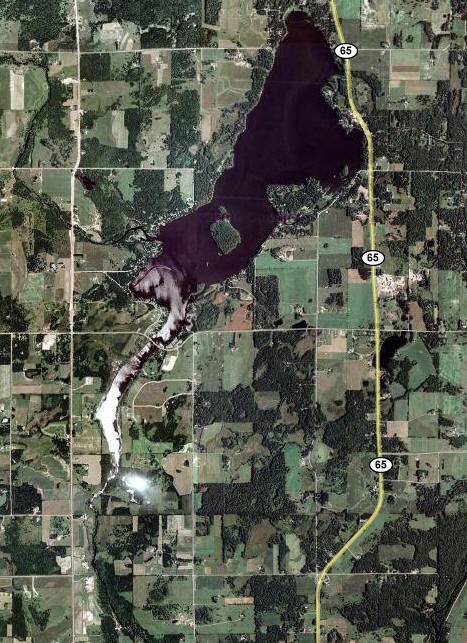 Aerial Photo of the Knife Lake Minnesota area