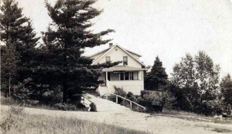 Nordley's Inn, Knife River Minnesota, 1932