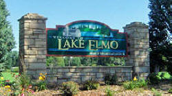 Lake Elmo Minnesota welcome sign