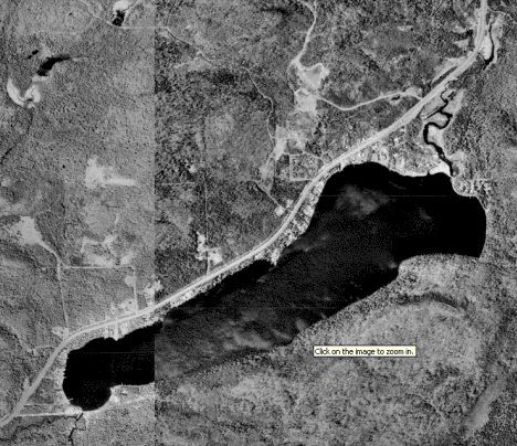 Aerial Photo of the Lax Lake Minnesota area