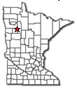 Location of Lengby Minnesota