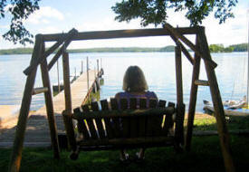 Campfire Bay Resort, Cushing Minnesota