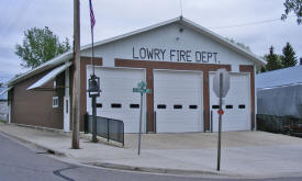 City Hall and Fire Department, Lowry Minnesota