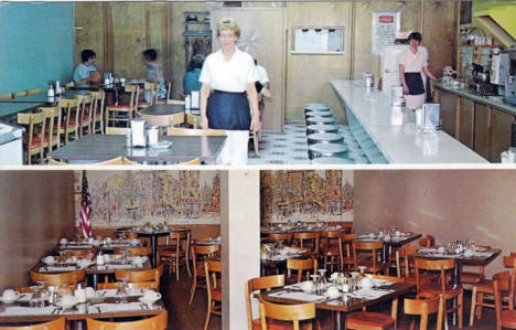 Lamberton's Downtown Cafe, Luverne Minnesota, 1960's