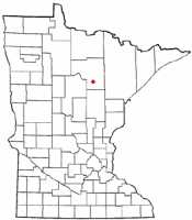 Location of Grand Rapids, Minnesota