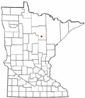 Location of La Prairie, Minnesota