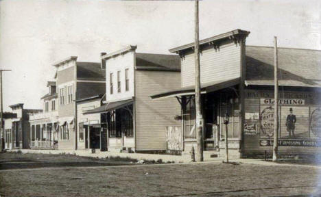 Main Street, Mabel Minnesota, 1914