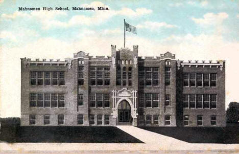 Mahnomen High School, Mahnomen Minnesota, 1915