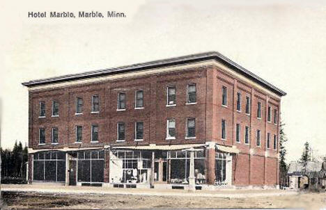 Hotel Marble, Marble Minnesota, 1911