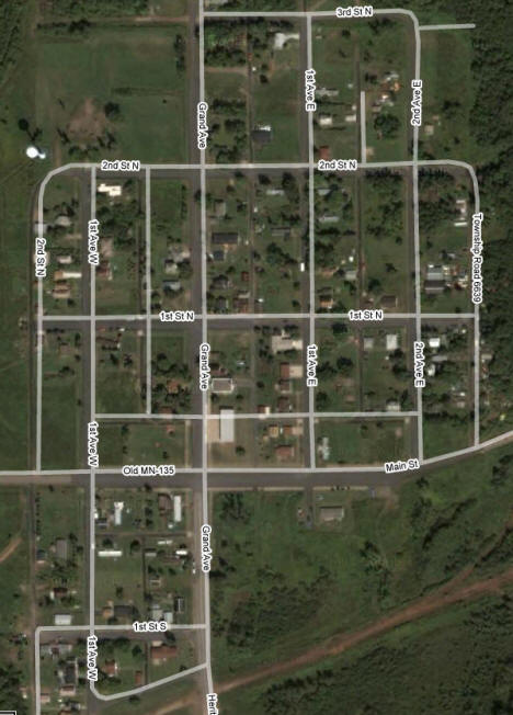 Aerial Photo of McKinley Minnesota