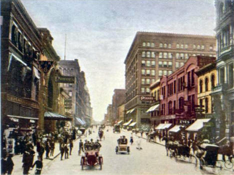 Nicollet Avenue, Minneapolis Minnesota, 1905